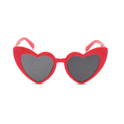 Heart-shaped sunglasses